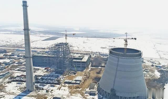 梅里斯九洲生物质热电联产项目1号锅炉在黑龙江齐齐哈尔市装置完毕