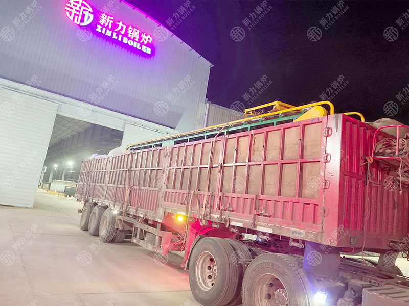 DZL生物质锅炉发货现场