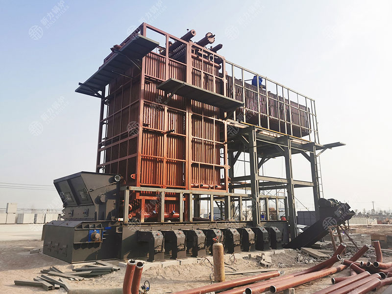 SZL生物质锅炉装置现场